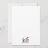 Einladung zum Candy Shoppe (Rückseite)