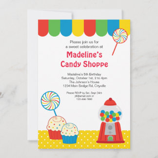 Einladung zum Candy Shoppe