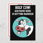 Einladung zum Cartoon Bachelor (Vorne/Hinten)