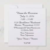 Einladung zum Casino (Rückseite)