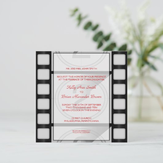 Einladung zum Cinema Square (Stehend Vorderseite)