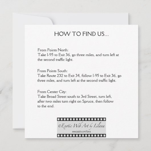 Einladung zum Cinema Square (Rückseite)