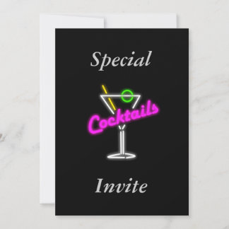 Einladung zum Cocktail-Party