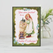 Einladung zum Cookie-Austausch (Stehend Vorderseite)