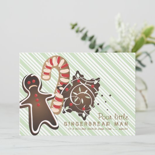 Einladung zum Cookie-Austausch (Stehend Vorderseite)