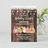 Einladung zum Cookie-Austausch für Ferien (Stehend Vorderseite)