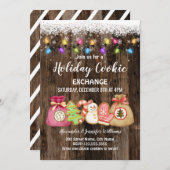 Einladung zum Cookie-Austausch für Ferien (Vorne/Hinten)