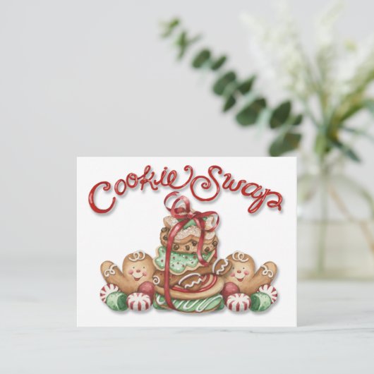 Einladung zum Cookie-Austausch - SRF (Stehend Vorderseite)