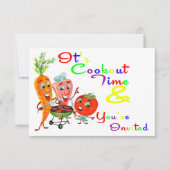 Einladung zum Cookout (Vorderseite)