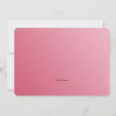 Einladung zum coolen Cross-Foto-Abschluss (Rückseite)