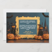 Einladung zum Coven Halloween-Party (Rückseite)