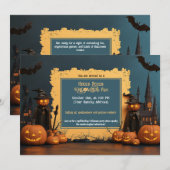 Einladung zum Coven Halloween-Party (Vorne/Hinten)