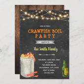 Einladung zum Crawfish-Kochen im Garten (Vorne/Hinten)