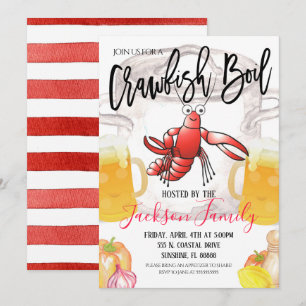 Einladung zum Crawfish-Kochfest