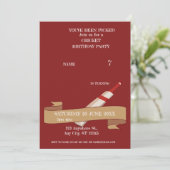 Einladung zum Cricket Birthday Party-Sport (Stehend Vorderseite)