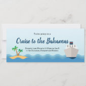 Einladung zum Cruise Gift Coupon (Vorderseite)