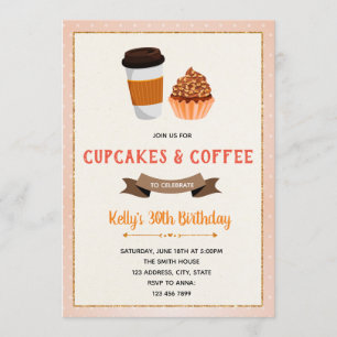 Einladung zum Cupcake/Kaffee