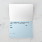 Einladung zum Debutante-Party (Innenseite)