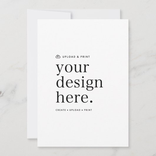 Einladung zum Design-Upload 5" x 7" (Vorderseite)