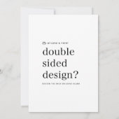 Einladung zum Design-Upload 5" x 7" (Rückseite)