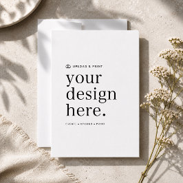 Einladung zum Design-Upload 5" x 7"