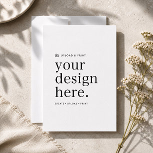 Einladung zum Design-Upload 5" x 7"