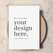 Einladung zum Design-Upload 5" x 7"