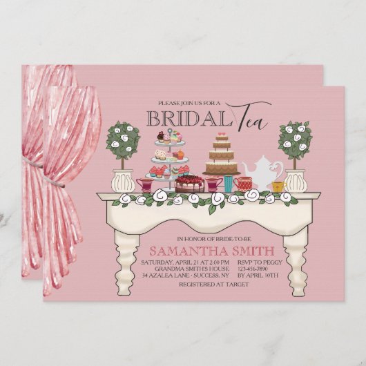 Einladung zum Dessert (Vorne/Hinten)