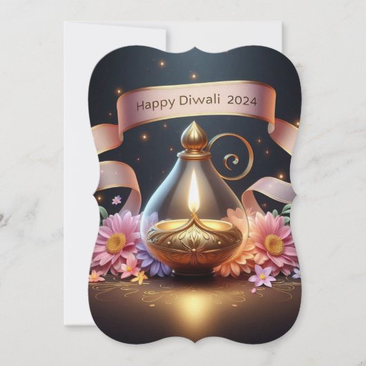 Einladung zum Diwali Festival (Vorderseite)