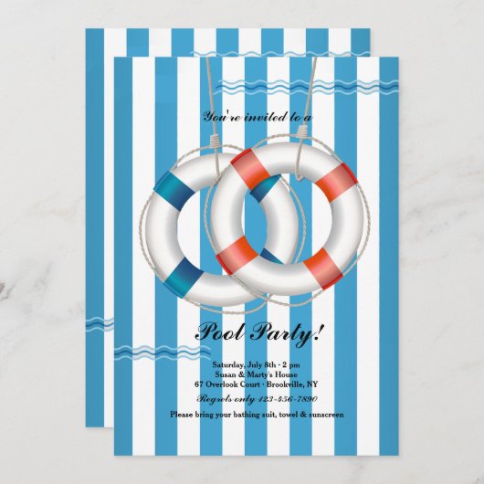 Einladung zum Doppelleben (Vorne/Hinten)