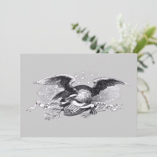 Einladung zum Eagle-Krieg (Stehend Vorderseite)