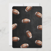 Einladung zum Editable Football (Rückseite)