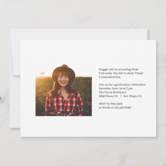 Einladung zum Editierbaren Abschluss (Rückseite)