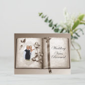 Einladung zum Ehe-Vows-Verlängerung des Fotos (Stehend Vorderseite)