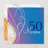 Einladung zum eleganten Platz (Vorne/Hinten)