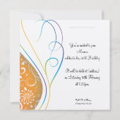 Einladung zum eleganten Platz (Rückseite)