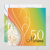 Einladung zum eleganten Platz (Vorne/Hinten)