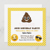 Einladung zum Emoji (Vorne/Hinten)