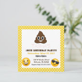 Einladung zum Emoji (Stehend Vorderseite)