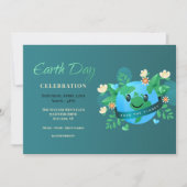 Einladung zum Erdtagsfest (Vorderseite)