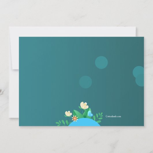 Einladung zum Erdtagsfest (Rückseite)