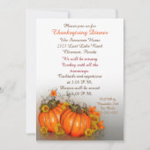 Einladung zum Erntedank (Vorderseite)