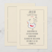 Einladung zum Erntedank (Vorne/Hinten)