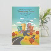 Einladung zum Erntedank (Stehend Vorderseite)