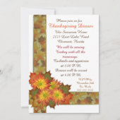 Einladung zum Erntedank (Vorderseite)