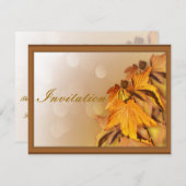 Einladung zum Erntedank (Vorne/Hinten)