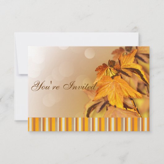 Einladung zum Erntedank (Vorderseite)