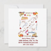 Einladung zum Erntedankfest (Rückseite)