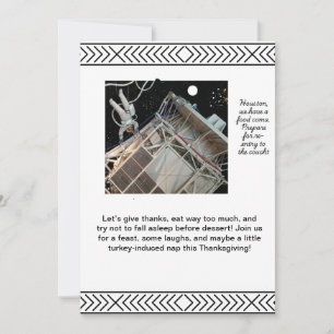 Einladung zum Erntedankfest mit Weltraumthema