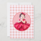 Einladung zum ersten 1. Geburtstag von Berry (Rückseite)